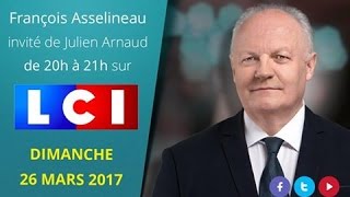 ASSELINEAU 2017  Invité de quotObjectif Elyséequot sur LCI  26 mars 2017 [upl. by Adniled]