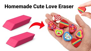 How to make Kneaded Eraser at homeDIY Kneaded Eraserhomemade Kneaded EraserdiyEmoji Erasereraser [upl. by Tra]