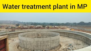 water treatment plant construction [upl. by Sinnej]