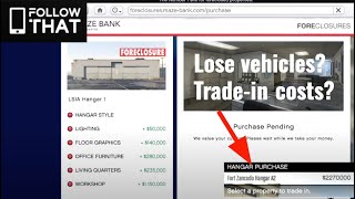 How to sell amp switch Hangar in GTA Online impact on cost amp vehicles of moving to new Hangar [upl. by Phillipp]