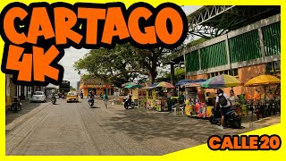 CARTAGO 4k  Recorrido por la calle 20 [upl. by Outhe848]