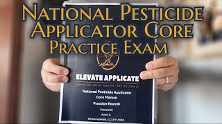 National Pesticide Applicator Certification Core  Practice Exam [upl. by Assyla]