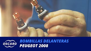 Cómo cambiar las bombillas delanteras de un Peugeot 2008 – Tutoriales Oscaro [upl. by Abocaj]