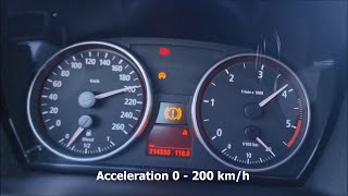 BMW 330d E91 360HP 800NM  Acceleration 0  200 kmh [upl. by Alfeus703]