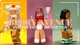 10 BERRY AVENUE OUTFIT CODES ♡︎ 𝐛𝐫𝐢𝐥𝐢𝐟𝐞𝐬𝐭𝐲𝐥𝐞 [upl. by Shafer]