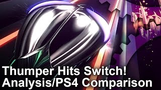 Thumper Hits Switch PS4 Comparison  DockedPortable FrameRate Test [upl. by Kaye383]