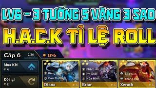 WTF  LV 6 CÓ TẬN 3 TƯỚNG 5 VÀNG 3 SAO [upl. by O'Connor384]