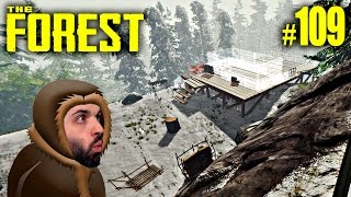 The Forest 109  CONSTRUCCIÓN EN LA NIEVE  Gameplay Español [upl. by Ijar]