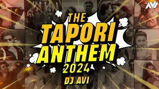 The Tapori Anthem 2024  Dj Avi  Sukhen Visual  Mega Tapori Dance Mashup 4K [upl. by Colburn]