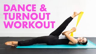 Dancer Workout for STRONG ABS TURNOUT and FLEXIBILITY PBT [upl. by Rhtaeh]