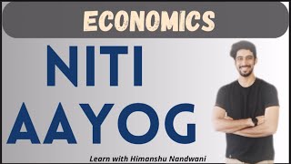 NITI Aayog  Meaning  Functions amp objectives of NITI Aayog  VNSGU  BCom Sem 5  himanshunandwani [upl. by Arytal]