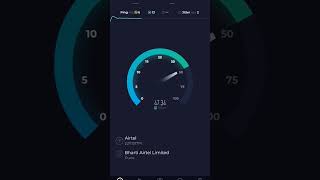 Airtel 5G Airfiber Speed test 40mbps plan speed test airtel5g airfiber5g viralindia 5gnetwork [upl. by Dniren]