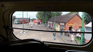 Onboard 1344 Reg ONE744  The Sandtoft Gathering 2024  The Trollybus Museum [upl. by Miharba]