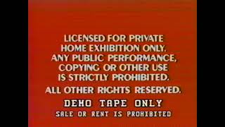 Opening to Ernest Goes to Camp Demo VHS 1987 [upl. by Zischke]