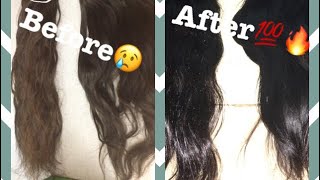 REVIVING OLD WEAVE BUNDLES WIGS WITHOUT USING SILICONE MIX OR BOILING 2019 [upl. by Feingold]