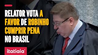 RELATOR DO STJ VOTA PARA QUE ROBINHO CUMPRA PENA POR ESTUPRO NO BRASIL [upl. by Ehcram]