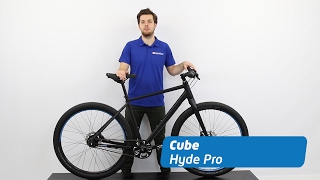 Cube Hyde Pro Review  Hybride fiets [upl. by Eixam]