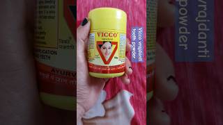 vicco vrajdanti tooth powder [upl. by Eiffe]