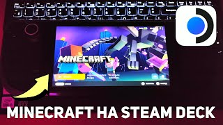 УСТАНОВКА MINECRAFT на STEAM DECK [upl. by Epoillac]