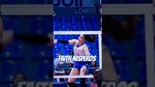 FAITH NISPEROS volleyball uaapwomensvolleyball sports ateneodemanilauniversity youtubeshorts [upl. by Ainslie]