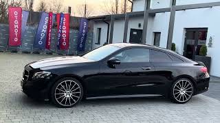 MERCEDES E220D COUPE 4MATIC 2018 SALON POLSKA [upl. by Anwahsal341]