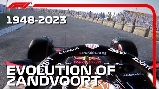 Evolution Of Zandvoort F1 1948  2023 [upl. by Tandie418]