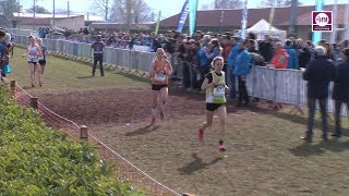 SaintGalmier 2017  Cross Cadettes Victoire dAlessia Zarbo [upl. by Fita814]