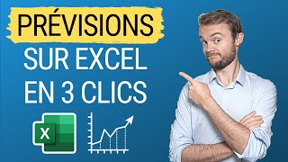 Prévisions sur Excel en 3 clics  Tutoriel complet avec exemples [upl. by Zipah]