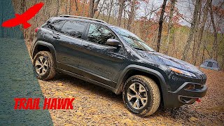 2016 Cherokee TrailHawk OffRoad at Uwharrie National Forest🏔 [upl. by Ltihcox980]