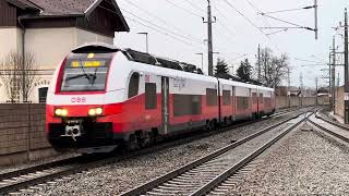 Salzburg Hbf und Neumarkt am Wallersee mit dabei RheingoldÖBBWestbahn und Güterverkehr [upl. by Ratcliffe]