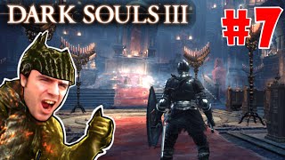 Dark Souls 3 gameplay CATEDRAL DE LA OSCURIDAD 2  Gigantes trampas y BOSS nos esperan EP7 [upl. by Skyla]