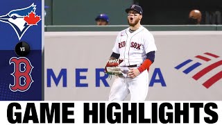 Alex Verdugos two HRs lift Red Sox to win  Blue JaysRed Sox Game Highlights 8720 [upl. by Madi]