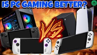 PC Vs Console Gaming Debate Which Is Best For You In 2024 [upl. by Neeham680]