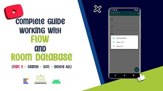 5 How to use Flow with Room Database Complete Guide [upl. by Prochoras]