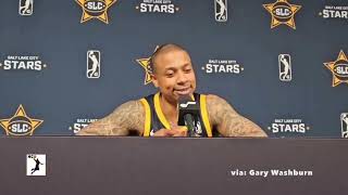 Isaiah Thomas talks about the Celtics staff watching him play in GLeague [upl. by Aelrac690]