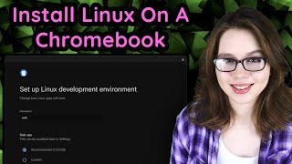 Install Linux On A Chromebook No Rooting [upl. by Shumway]