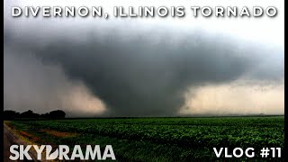 The Divernon Illinois Tornado  LongForm Storm Chasing VLOG 11 [upl. by Hasty264]