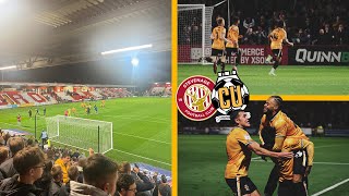 UNBELIEVABLE LIMBS AND AWAY SUPPORT AS CAMBRIDGE THRASH STEVENAGE [upl. by Phyl]