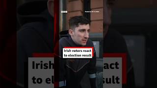 Irish voters react to election result Ireland BBCNews [upl. by Pulsifer]