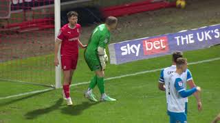 Match Highlights Swindon Town 03 Barrow AFC [upl. by Jehius]