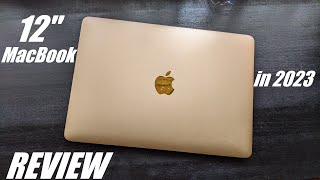 REVIEW Apple 12quot MacBook Retina in 2023  Any Good  Now 150 Budget Laptop [upl. by Luebke698]