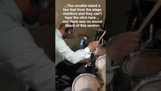 Drumming Tip  Pay attention to you vocalist drummer tipsandtricks worshipdrummer worshipmusic [upl. by Fulmer]