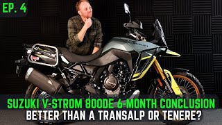 Suzuki VStrom 800DE 6Month Review Conclusion amp Comparisons EP4 [upl. by Assirolc306]