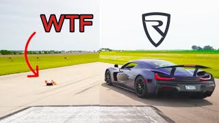 Rimac Navera VS RC car Whichever wins I do an edit [upl. by Edric]