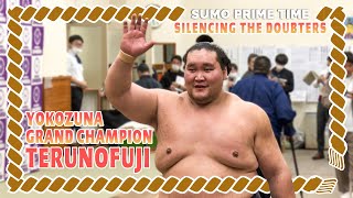 THE RETURN OF THE KING OF THE RING 【SUMO YOKOZUNA TERUNOFUJI ENJOYS ANOTHER TRIUMPH】 [upl. by Hurless]