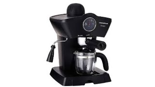 Unboxing amp How to Use Video of Morphy Richards Fresco 800Watt 4Cups Espresso Coffee Maker Black [upl. by Gnim]