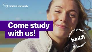 Study in Finland — Welcome to Tampere University [upl. by Ainnek]