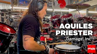 PAISTE CYMBALS  Aquiles Priester Damage Inc  Drumcam [upl. by Schram]