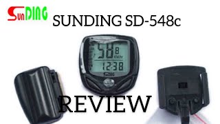 Sunding Wireless Speedometer Review [upl. by Avle]