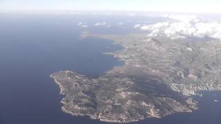 Karpathos Island 🧿 Approach And Landing Boeing 737 MAX [upl. by Yrneh]